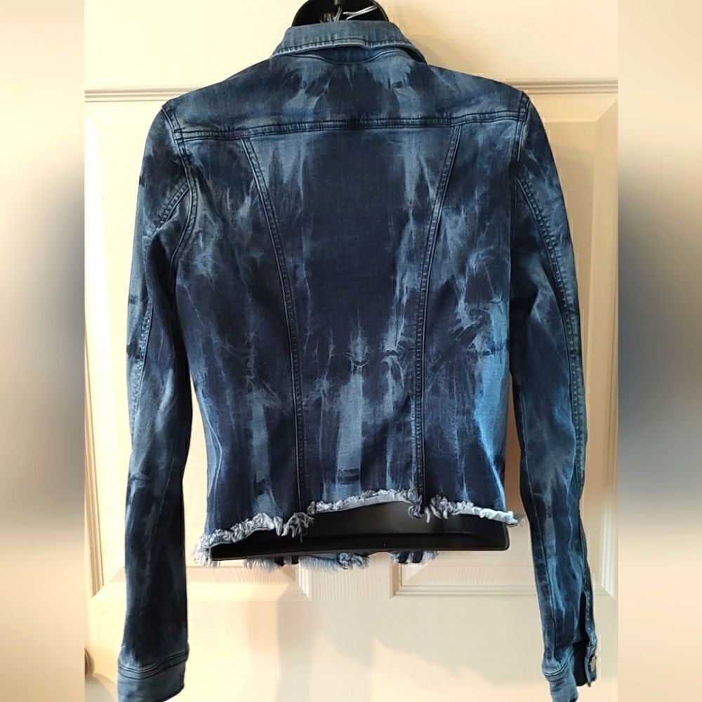 JOUJOU Premium Denim Collection Women's denim jacket size M - Picture 2 of 5
